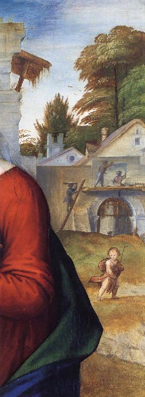 Fra Bartolommeo Detail of The Virgin Adoring the Child with Saint Joseph china oil painting image